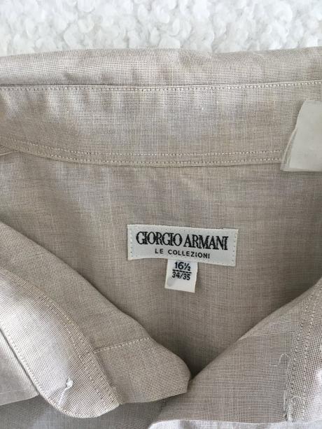 Košeľa giorgio armani veľ.34/35, 35