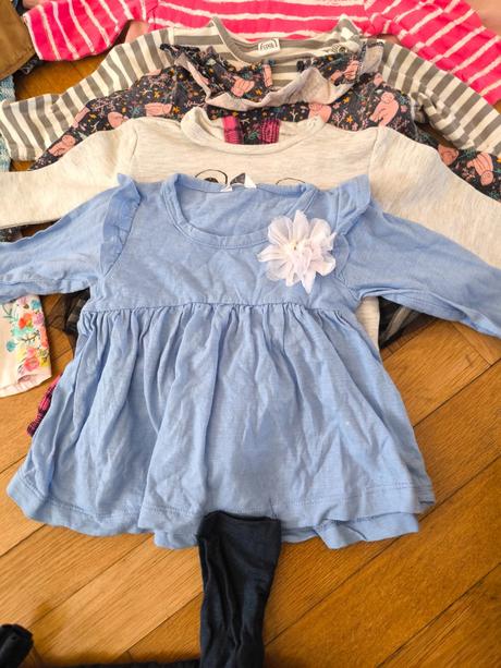 Obrovský dievčenský balík veľkosť 68, 68–80