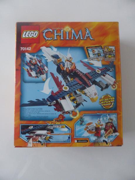 Lego chima 70142 erisino ohnivé orlie lietadlo,