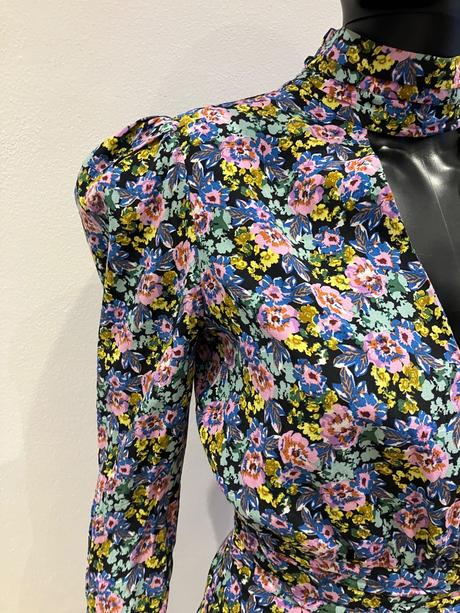 Dámske kvetované šaty bershka (s), bershka,s