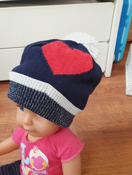 B1258 čiapka, srdce, gap,92