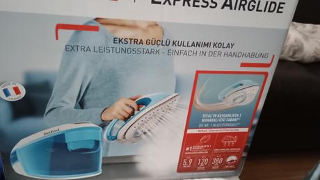 Žehlička express airglide sv8002, tefal