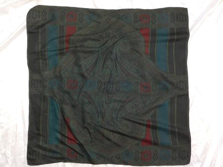 Kvalitná luxusna hodvabna elegantná šatka, xl