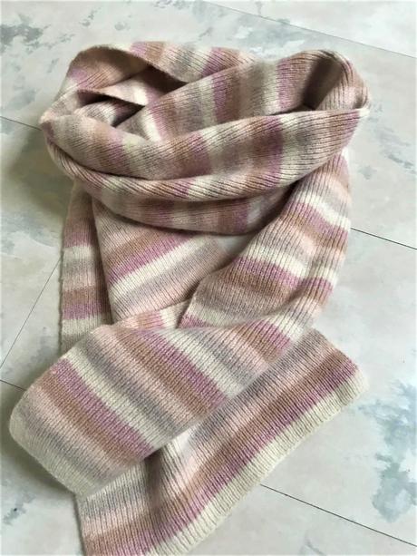 Teplý vlnený šál, l