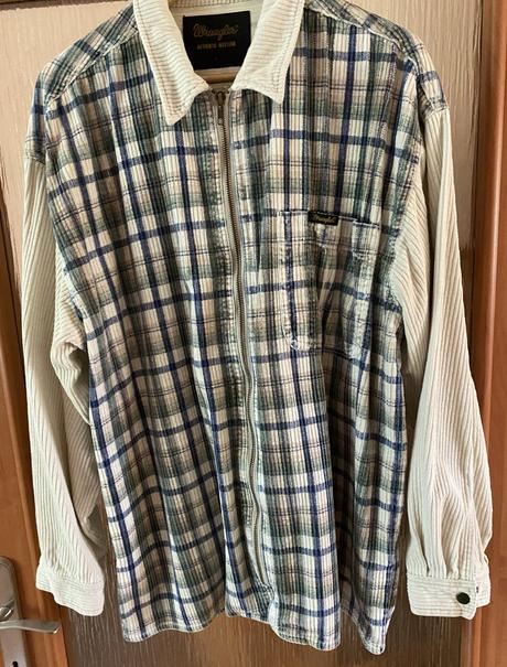 Teplá košeľo - bunda wrangler v. l/xl, wrangler,xl