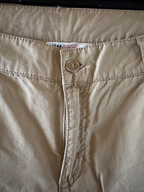 Plátené chino nohavice 158, h&m,158