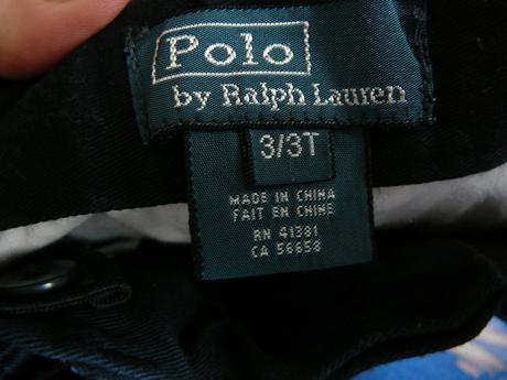Chlapcenske nohavice, ralph lauren,98