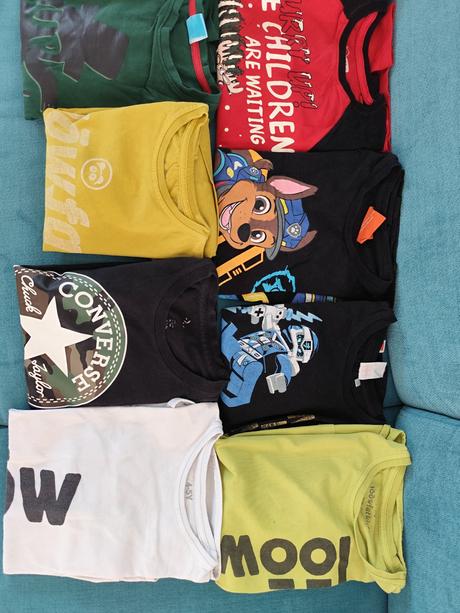 Balík chlapčenského oblečenia v. 128-134, 122–134