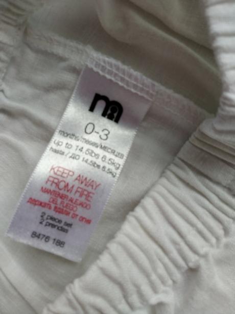 Krátke nohavice - ľanové, mothercare,62