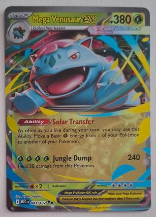 Pokémon karty "mega evolution" (4),