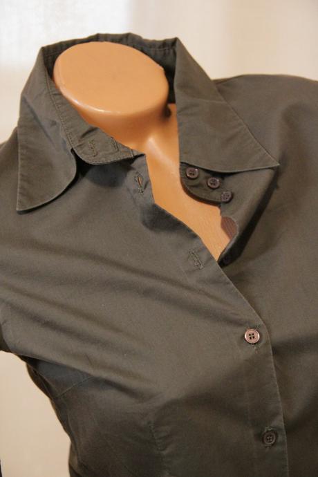 Khaki body košeľa hallhuber, m, m