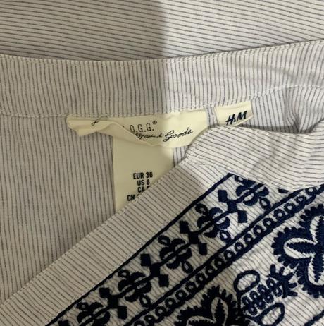 Košelové šaty, h&m,36