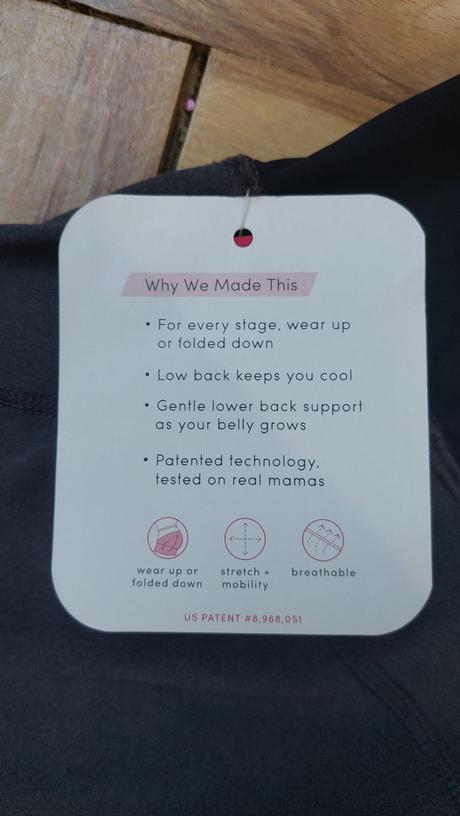 Tehotenské legíny capri s prekrytím bruška, l / s / xs / xxl