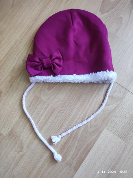 Zimná čiapka pre dievčatko, 92