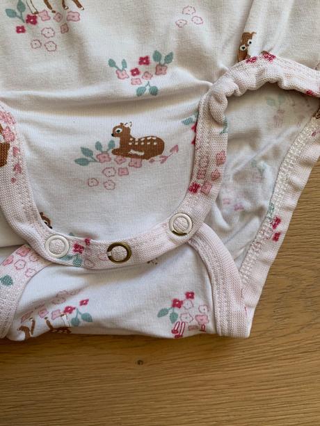 Sada body a čiapka so srnčekmi, h&m,68