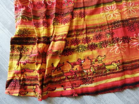 Oranžové dámske šaty zn. peace love, s