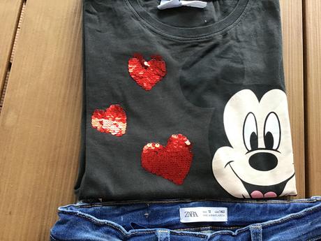 Tričko mickey 134-140cm, zara,140