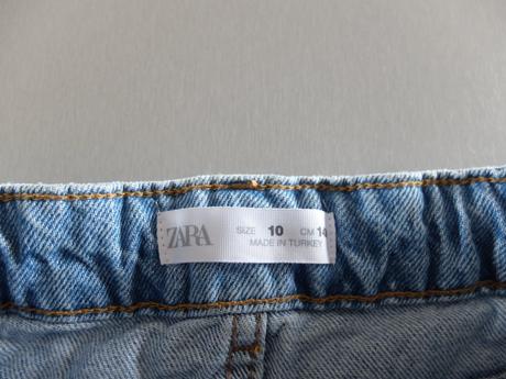Riflová sukňa zara 140, zara,140