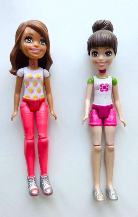 Mini babika barbie fhv55 on the go, 2017, mattel,