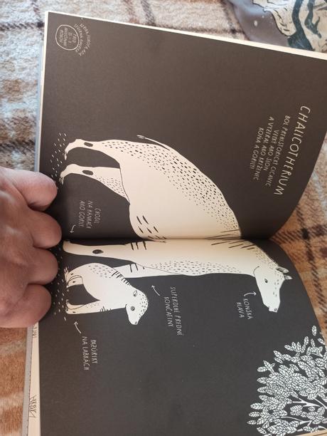 - knižka, atlas prehistorických zvierat, 