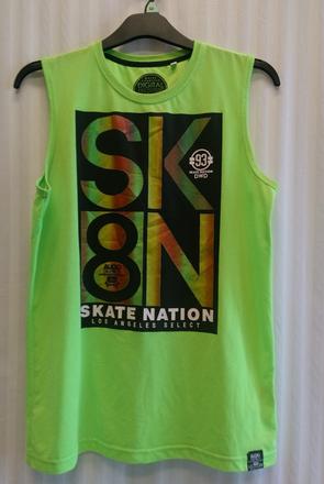 Pánske zelené tričko s motívom, c&a, m, c&a,m