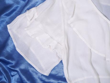 Biela blúzka/top i say, 44