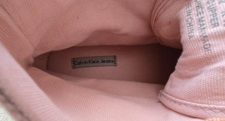 Plátenky calvin klein na platforme - veľ.38, 38