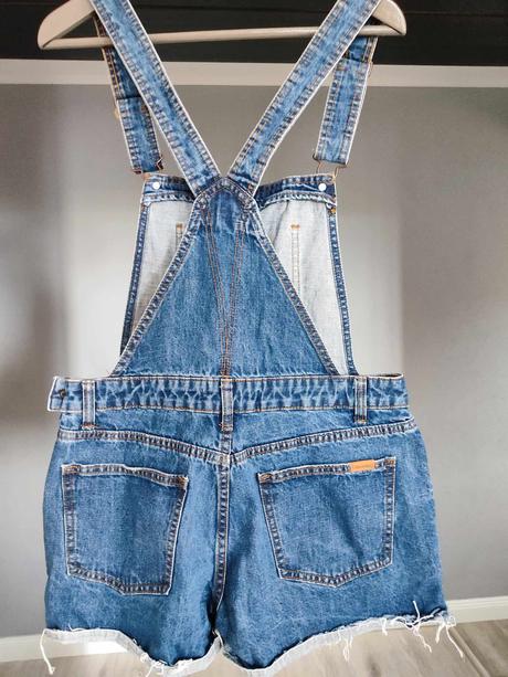 Riflové šortky na traky, bershka,m