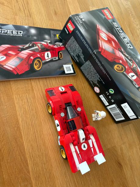 Lego speed champions 76906 1970 ferrari, 