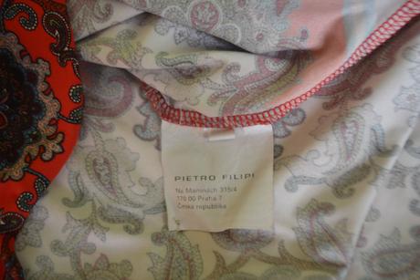 Pietro filipi farebný top veľ. xs, pietro filipi,xs