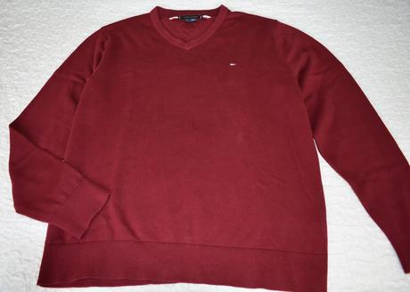 Tommy hilfiger sveter pánsky, veľ. l - originál, tommy hilfiger,l
