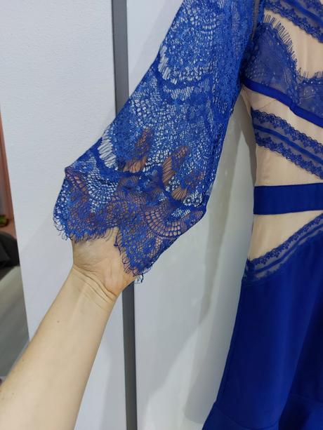 Spoločenské mini šaty christal, 36