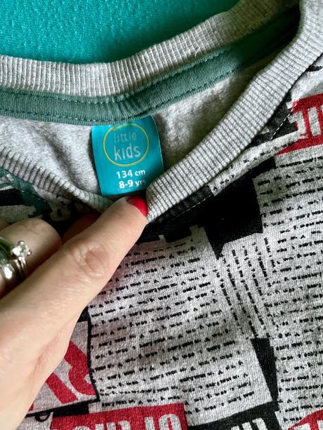 Tenká mikina oteplená, 122