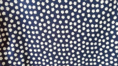 Dievčenské tmavomodré letné šaty s potlačou, f&f,164