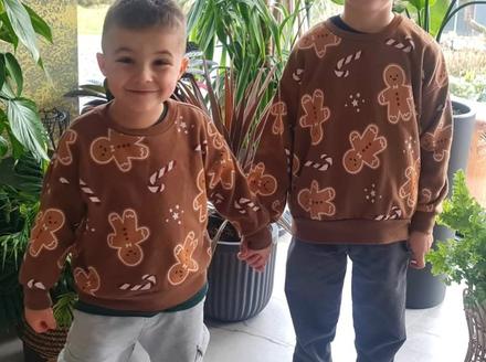 Mikina perník vianoce, 98