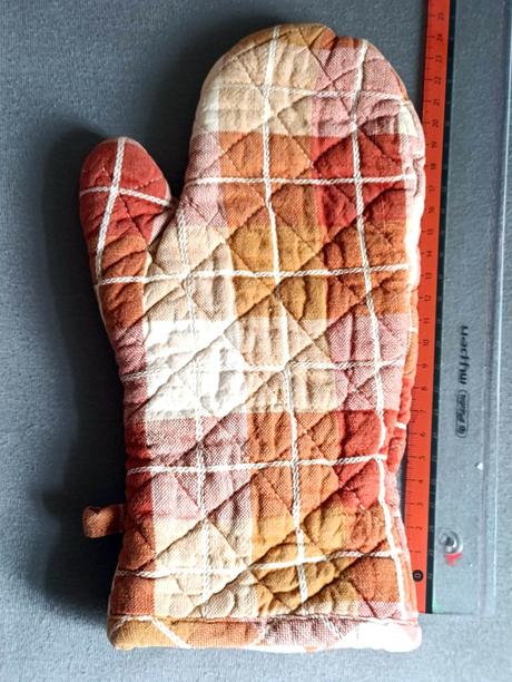 Hrubá kuchynská rukavica - chňapka, 