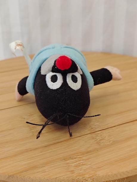 Retro plyšový maskot krtko, mu brno 12 cm 2016 -18,