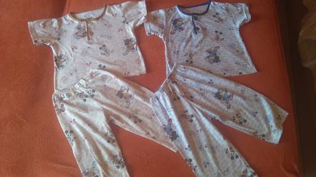 2x letné pyžamko na 1-2 roky, disney,86