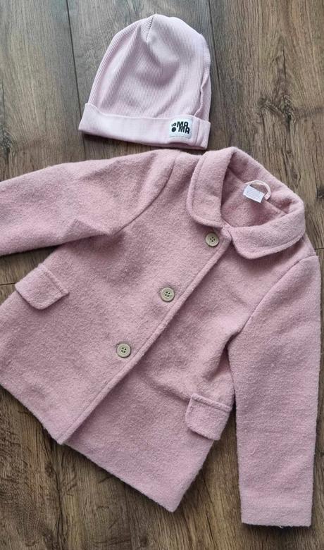 Prechodný kabátik v.92 + čiapočka lamama, jacky,92