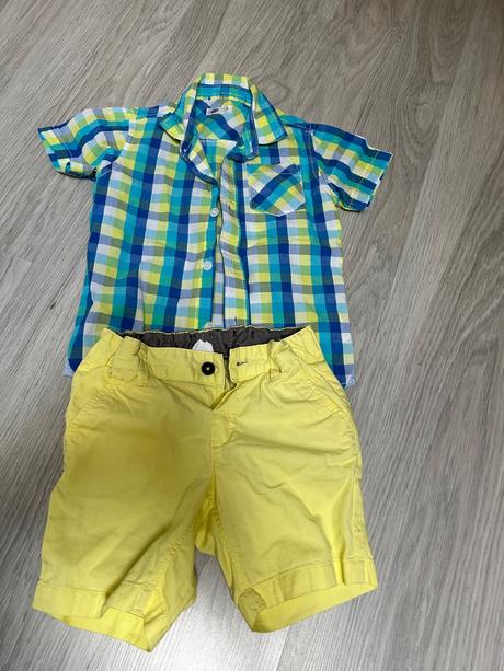 Letny set kratasy h&m kosela pepco 92, 92