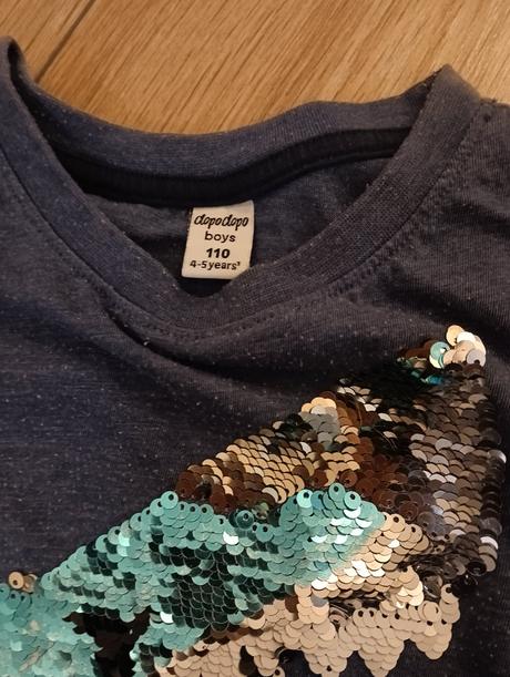 Interaktívne tričká, h&m,110