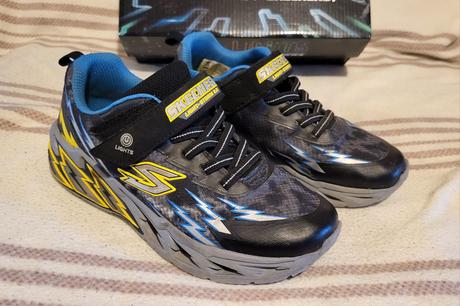 Chlapčenské svietiace tenisky velk. 34 skechers, skechers,34