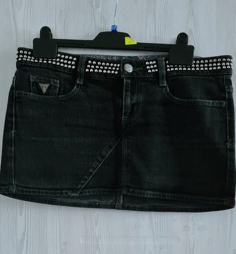 Riflová sukňa guess, guess,40