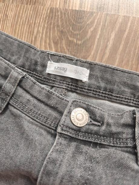 Sivé slim rifle, sinsay,134