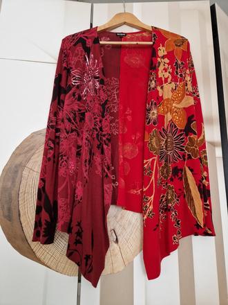 Kardigán desigual., desigual,s