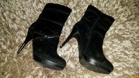 Semišové kotníčky, 39