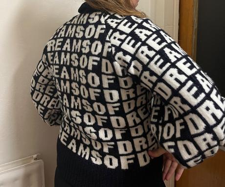 Teplý sveter značky h&m, h&m,xs