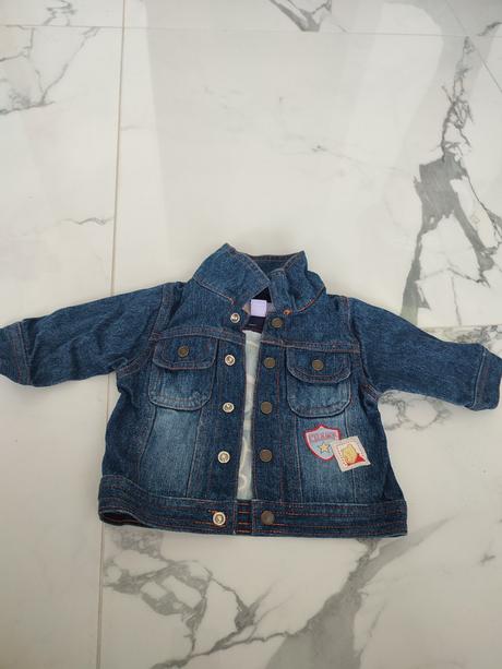 Detská riflová bundička, disney,68