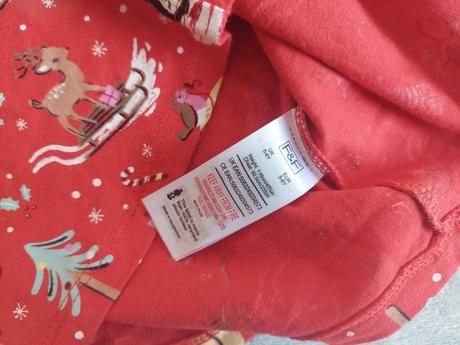 Vianočné tričko zvieratká zn.ff veľ.116, 116