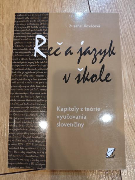 Reč a jazyk v škole, 